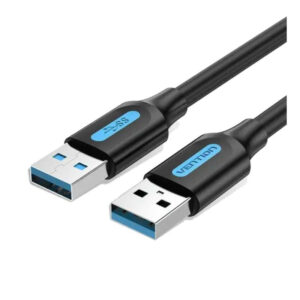 CABLE USB-A A USB-A M-M 3 M NEGRO VENTION