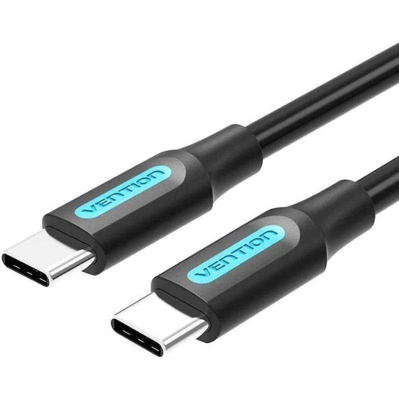 CABLE USB-C A USB-C 3 M NEGRO VENTION