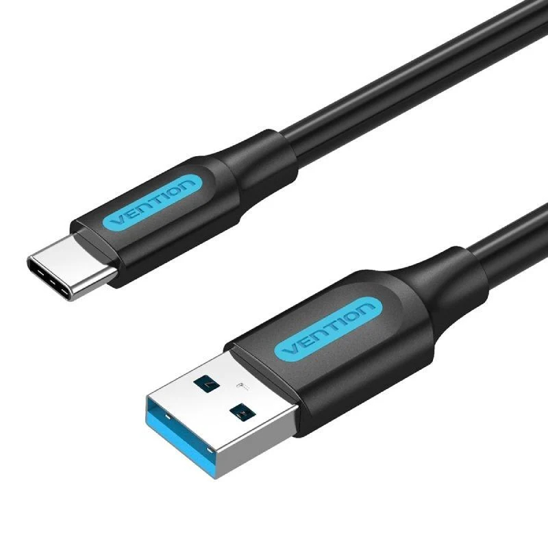 CABLE USB-A 3.0 A USB-C 2 M NEGRO VENTION