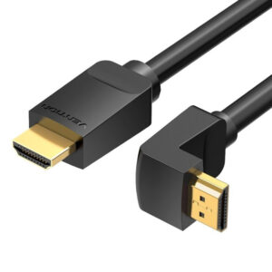 CABLE HDMI V2.0 4K M-M ACODADO 1.5 M NEGRO VENTION