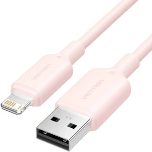 CABLE 2.0 USB A LIGHTNING 1 M ROSA VENTION