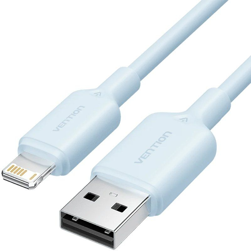 CABLE 2.0 USB A LIGHTNING 1 M AZUL VENTION