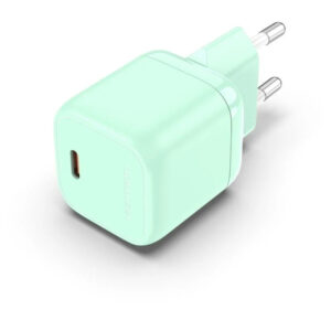 CARGADOR PARED 30W USB-C 3A VERDE VENTION