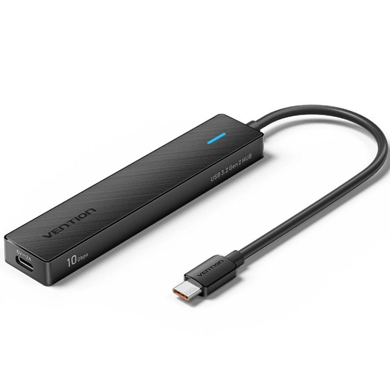HUB 4 PUERTOS 3.2 USB 2xUSB-C 3.2 2xUSB 3.2 1xUSB-C 0.15 M NEGRO VENTION