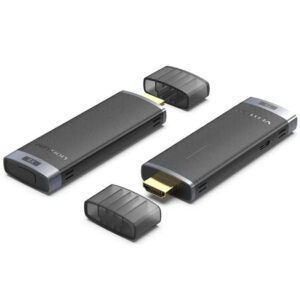 ADAPTADOR DE VIDEO INALAMBRICO HDMI A HDMI NEGRO VENTION