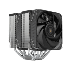 VENTILADOR CON DISIPADOR DE CPU MARS GAMING MCPU-XU6 BLACK DUAL 6 HEATPIPES TDP 300W DOBLE DISIPADOR