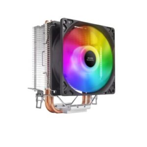 VENTILADOR CON DISIPADOR PARA CPU MARS GAMING MCPU ARGB ALUMINIO CON BASE DE COBRE 2 HEATPIPES HCT T