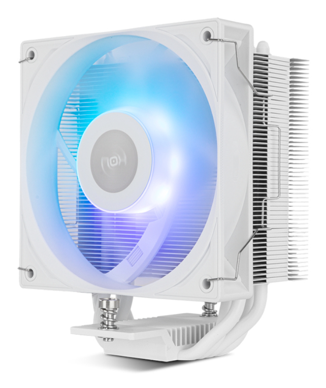 VENTILADOR CPU NOX HUMMER R-400ARGB BLANCO ALTO RENDIMIENTO