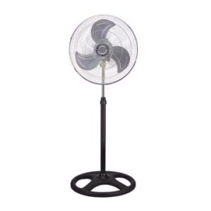 VENTILADOR DE PIE AG 1802 NEGRO 3 VELOCIDADES 70W ASPAS DE ALUMINIO OSCILANCION PIE 18"