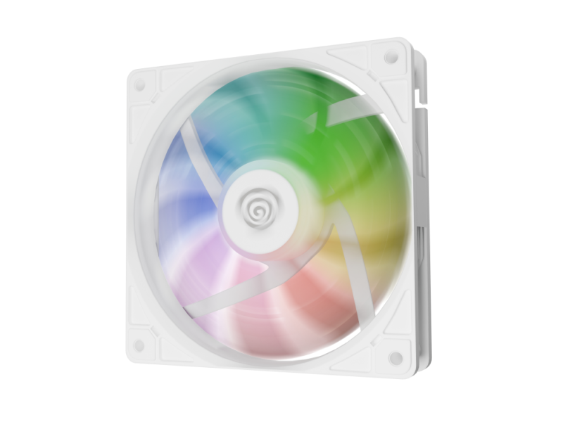 VENTILADOR GENESIS OXAL 120 ARGB BLANCO