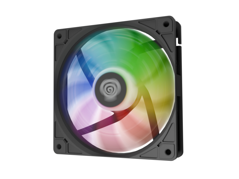 VENTILADOR GENESIS OXAL 120 ARGB NEGRO