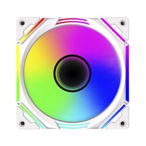 VENTILADOR INTERNO KEEP OUT XFC-120MW ARGB 120mm 4 PIN PWM COLOR NEGRO
