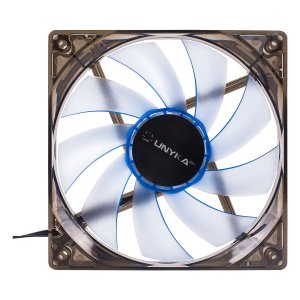 VENTILADOR INTERNO UNYKAch 120mm TRANSLUCIDO CON LED BLUE 9 ASPAS