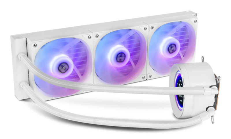 VENTILADOR NOX REFRIGERACION LIQUIDA HUMMER X-360 120MM BLANCO