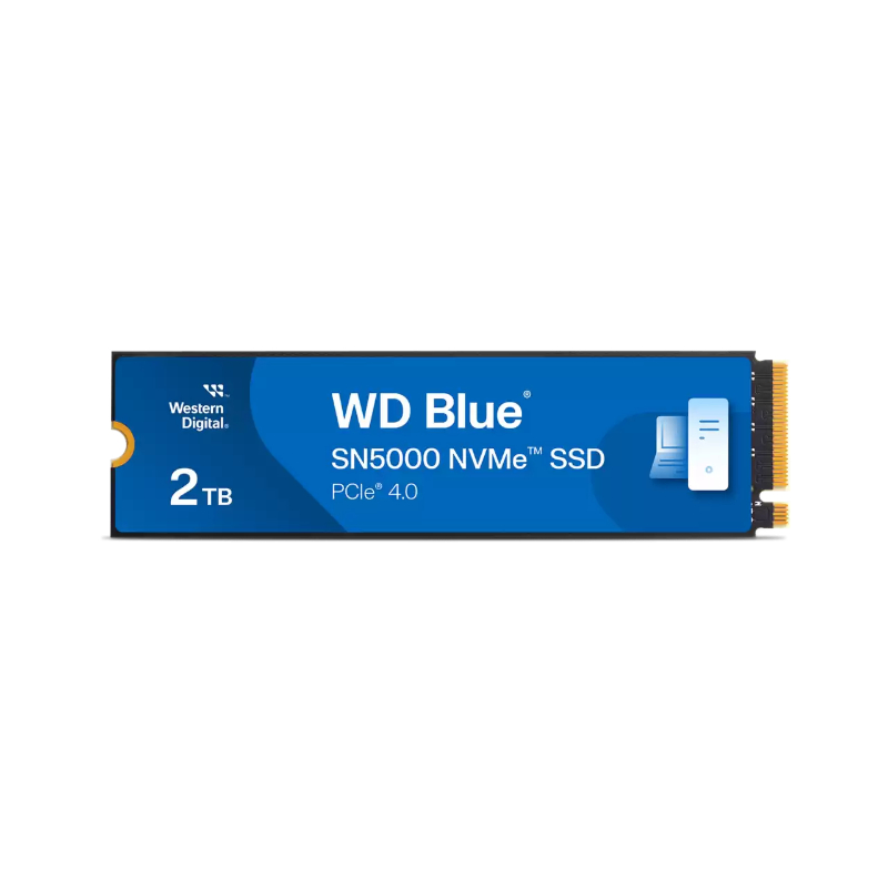 2 TB SSD SERIE M.2 2280 PCIe BLUE NVME SN5000 WD