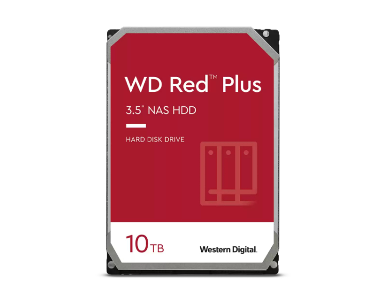 DISCO DURO 10 TB 3.5'' SATA WD RED PLUS