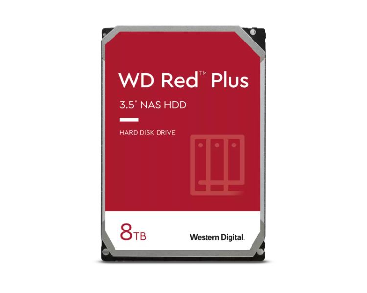 DISCO DURO 8 TB 3.5'' SATA WD RED PLUS
