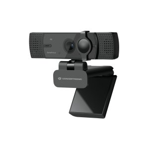WEBCAM 4K CONCEPTRONIC AMDIS 8.3MP USB 2.26 MM GRAN ANGULAR 120º AUTOFOCUS MICROFONO DUAL ADAPTADOR