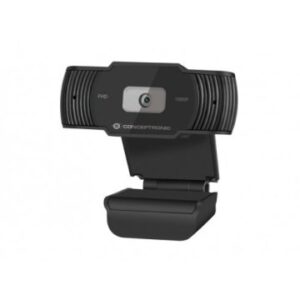 WEBCAM FHD CONCEPTRONIC AMDIS04 1080P USB FOCO FIJO 3.6MM 30 FPS ANGULO VISION 65º MICROFONO INTEGRA