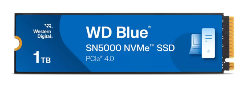 WESTERN DIGITAL BLUE SN5000 NVME, 1 TB, M.2