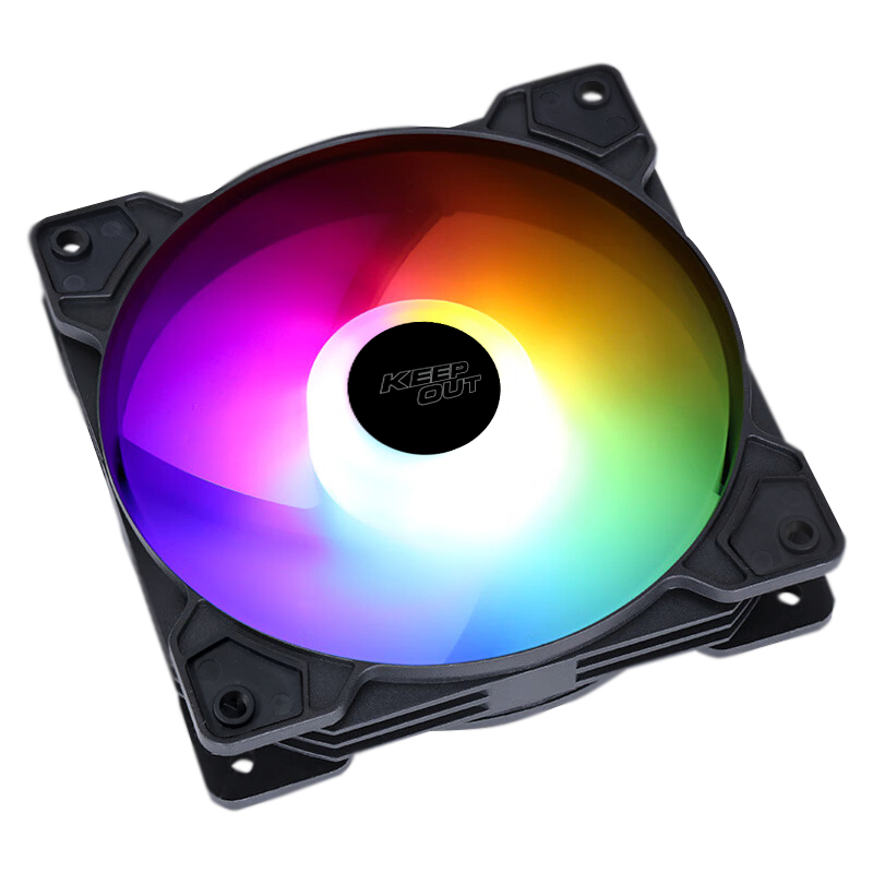 VENTILADOR AUXILIAR XFC-120F RGB KEEPOUT