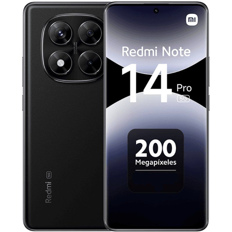 SMARTPHONE REDMI NOTE 14 PRO 5G (12+512GB) BLACK XIAOMI